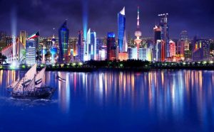 kuwait night lights